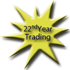 22nd year of trading Celebrating our 22nd year of trading success