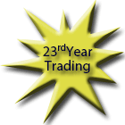 23rd year of trading Celebrating our 23rd year of trading success